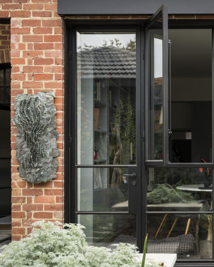 Single steel doors. - Image 5