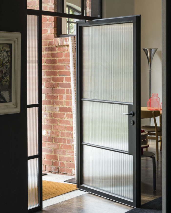 Pivot steel doors. - Image 6